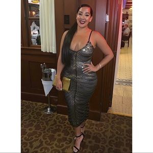 Major vibes , I loved this sequince dress.